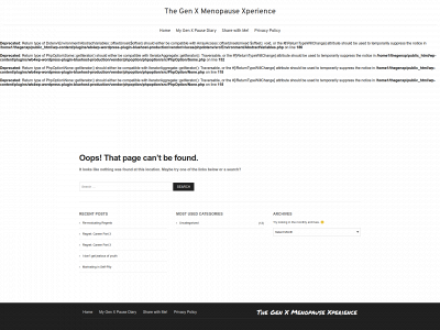 thegenxpause.com snapshot
