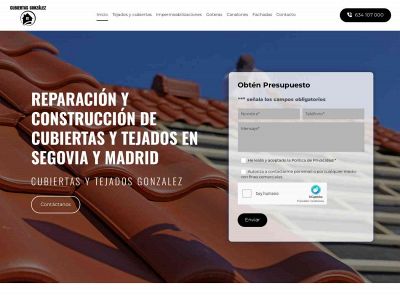 cubiertasgonzalez.es snapshot