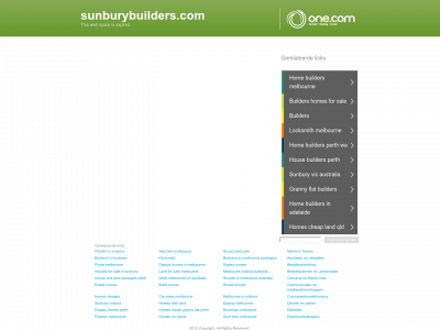 sunburybuilders.com snapshot