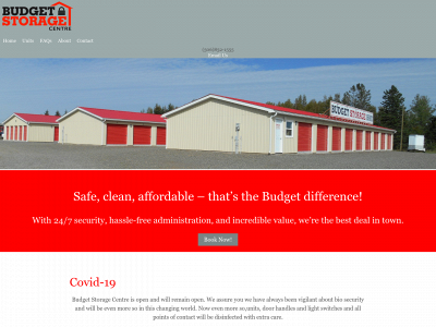 budgetstoragecentre.com snapshot
