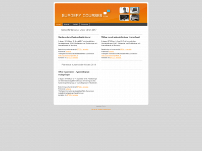 surgerycourses.com snapshot