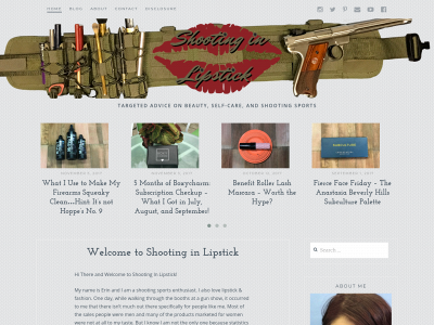 shootinginlipstick.com snapshot