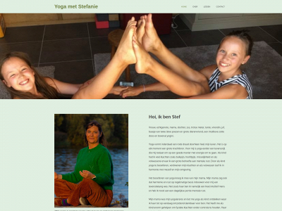 yogametstefanie.be snapshot