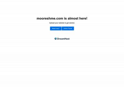 mooreshme.com snapshot