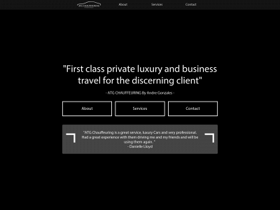 atgchauffeuring.com snapshot