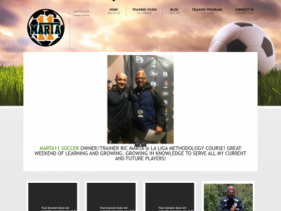 marta11soccer.com snapshot