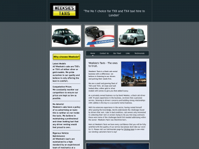 weeksiestaxis.co.uk snapshot