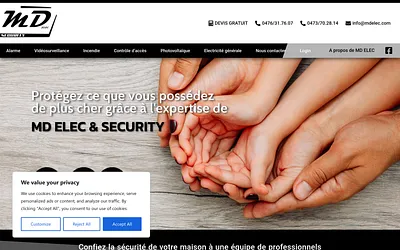 mdelec.com snapshot