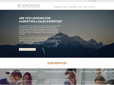 www.mindsandmore.biz snapshot