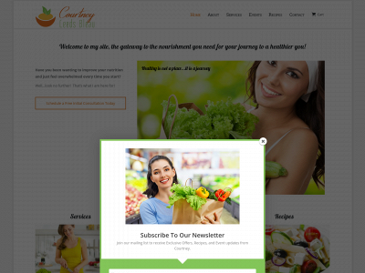 courtneyleedsbleau.com snapshot