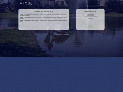 gemini.lt snapshot