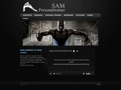 personaltrainer-sam.de snapshot