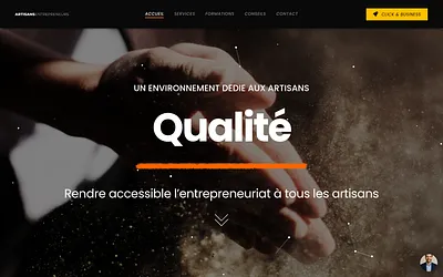 artisans-entrepreneurs.fr snapshot
