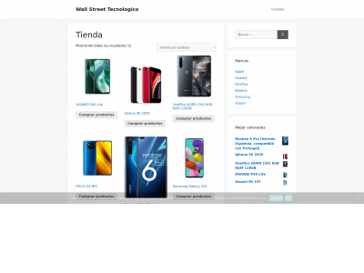 wallstreettecnologico.com snapshot