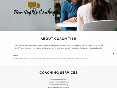 newheightscoaching.life snapshot