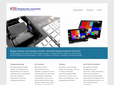 kassensysteme-donnert.de snapshot