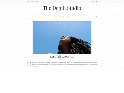 thedepthstudio.com snapshot