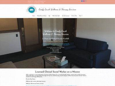 comfycouchwellnesstherapy.com snapshot