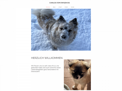canilos-vom-ewigen-eis.de snapshot