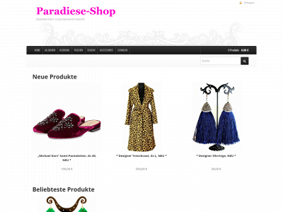 paradiese-shop.eu snapshot