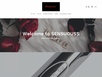 sensuouss.co.uk snapshot