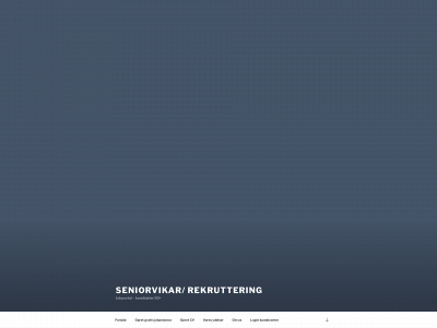 seniorvikar.dk snapshot