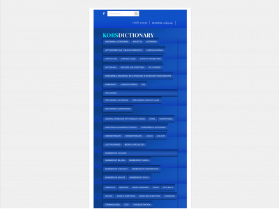 korsdictionaries.com snapshot