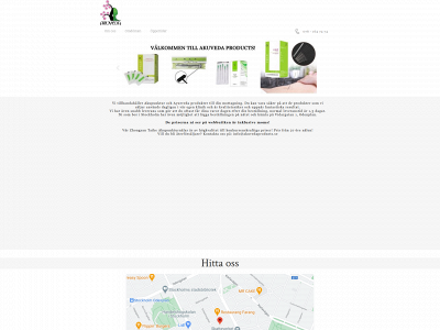akuvedaproducts.se snapshot
