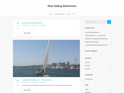 sailingstarts.com snapshot