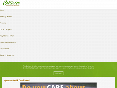 collister.org snapshot