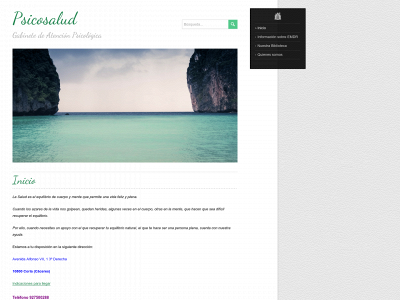 psicosaludcoria.es snapshot
