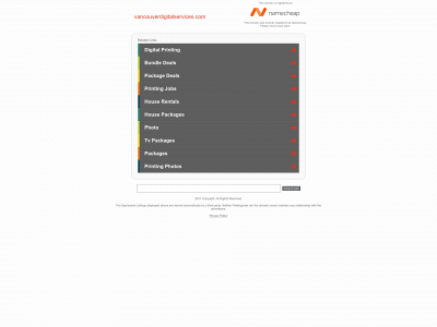 vancouverdigitalservices.com snapshot