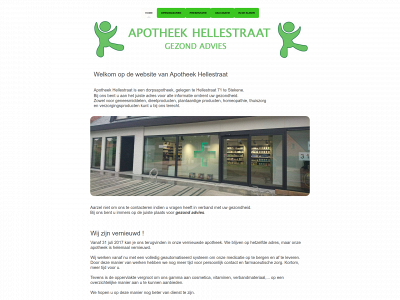 apotheek-hellestraat.be snapshot