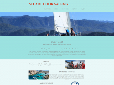 stuartcooksailing.com snapshot