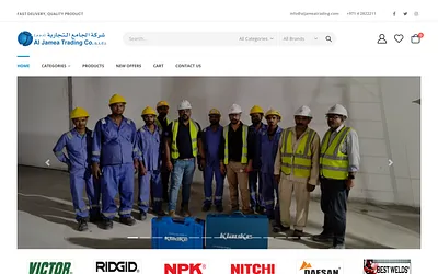 aljameatrading.com snapshot