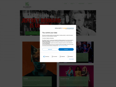 mgreenproductions.co.uk snapshot
