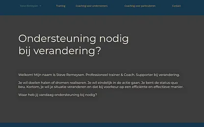 remeysen.be snapshot