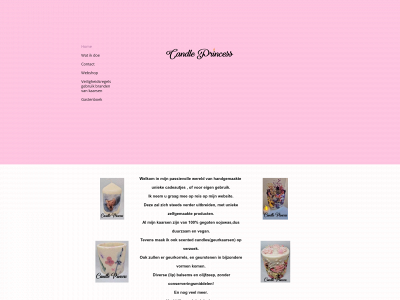 candleprincess.nl snapshot
