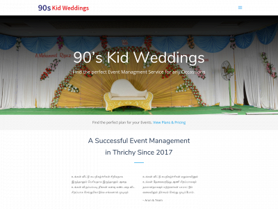90skidweddings.com snapshot