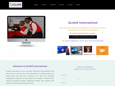 www.dlams.net snapshot