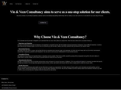 vinandveen.com snapshot