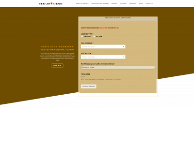 pariscitytransfer.com snapshot