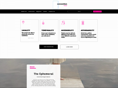 conventionhaus.com snapshot