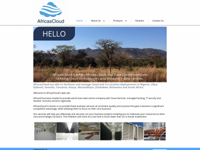 africascloud.net snapshot