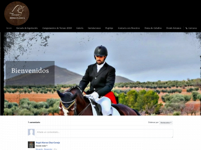 franarenasdressage.com snapshot