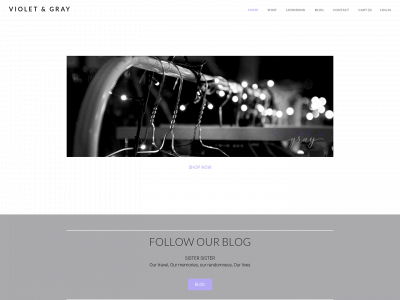 www.violetandgrayboutique.com snapshot