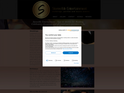 stereome-entertainment.co.uk snapshot
