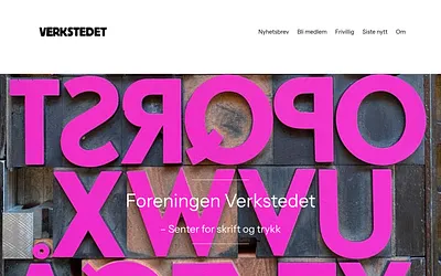 verkstedet.org snapshot