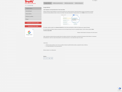 amplify.lt snapshot