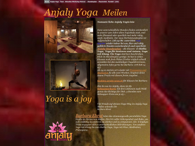 anjaly-yoga.ch snapshot